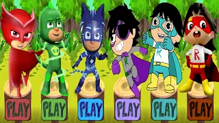 Tag with Ryan Titans vs PJ Masks - Run GamePlay