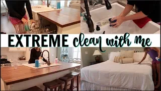 EXTREME CLEAN WITH ME 2018 // SPEED CLEAN WITH ME // ULTIMATE CLEANING MOTIVATION