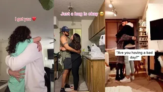 "Telling My Bf I Just Need A Hug And See His Reaction" Tiktok Compilation 😍😍