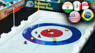 MARBLE RACE - CURLING #38 by Fubeca's Marble Runs