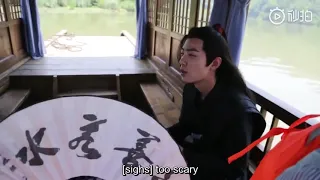 The untamed interview with Eng Sub #wang yibo #xiao Zhan