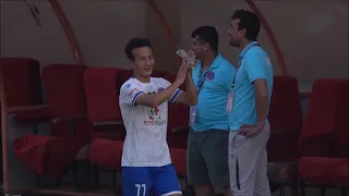 Chencho Gyeltshen winning man of the match in ANFA A Division League after Scoring Once and assist