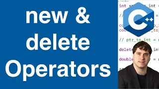 new & delete Operators For Dynamic Memory Allocation | C++ Tutorial