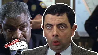 Trouble at the Airport | Bean: the Movie | Classic Mr Bean