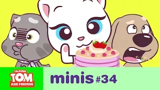 Talking Tom & Friends Minis - Angela’s Pink Cake (Episode 34)