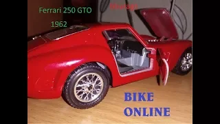 Assembly of Ferrari 250 GTO of 1962 from Bburago 1/24