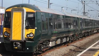 Class 387 GWR ,FAST ride | Paddington -Slough | Acceleration+Speed (110mph-112mph Speed)