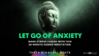 20 Minute Guided Meditation with Theta Waves Binaural Beats