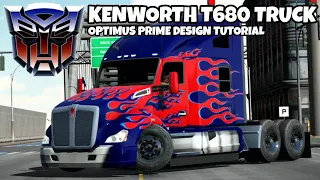 Kenworth T680 Optimus Prime Design | Car Parking Multiplayer