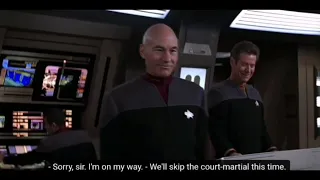 Picard being Picard for 3 minutes straight, Star trek Insurrection