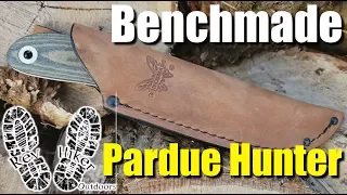 Benchmade Pardue Hunter Review & Testing #KnifeThursday Ep. 24 | RevHiker