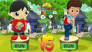 Tag with Ryan vs Tag with Paw Patrol - Kaji Ryan vs Ryder - All Characters Unlocked