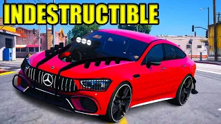 INDESTRUCTIBLE Mercedes Annoy Cops | GTA 5 RP