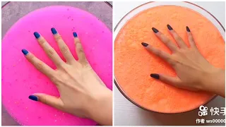 Most Relaxing and Satisfying Slime Videos #87 //Fast Version // Slime ASMR //