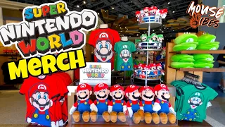 NEW MERCHANDISE AT UNIVERSAL STUDIOS HOLLYWOOD | SUPER NINTENDO WORLD MERCH | Mouse Vibes