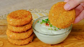 These lentil patties are better than meat! Protein rich, easy lentil recipe! [Vegan] ASMR cooking