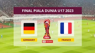 🔴Live streaming Jelang Jerman vs Prancis Final Piala Dunia U-17 2023