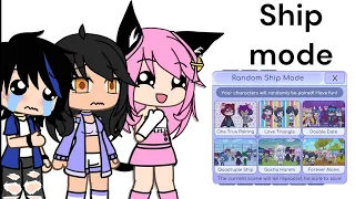 Rating Aphmau ships using the ship mode thing in gacha life(❗️MY OPINIO❗️) at the end Zane-Chan clip