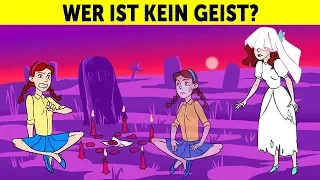 GEISTEREXPERTEN KÖNNEN DIESE GEHEIMNISVOLLEN RÄTSEL IN 7 SEKUNDEN LÖSEN!