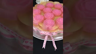 Gelatina CRISTALINA de YOGURT con un Toque FLORAL para Celebrar el Día de las MADRES