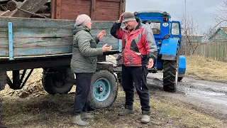 Все буде Україна! Безплатні дрова з доставленням, перша робота Трактором та знову попав на кошти...