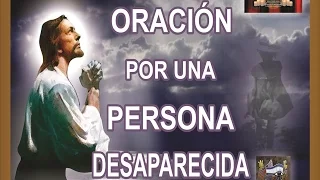 ORACIÓN por una PERSONA DESAPARECIDA | Esoterismo Ayuda Espiritual