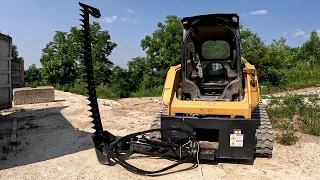 Clearing Trails With the Cheapest Skid Steer Sickle Bar Mower I Could Find