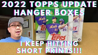 I Keep Hitting Short Prints!!! - Opening 3 2022 Topps Update Hangers #13 - #15 | Ep. 384