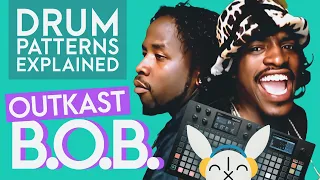 Analyzing OutKast's HIGH ENERGY BEAT "B.O.B. (Bombs Over Baghdad)" | Drum Patterns Explained