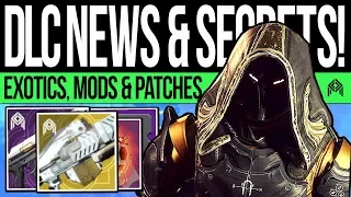 Destiny 2 | DLC NEWS UPDATES! Hidden Vault, Quest Changes, INSANE Mods, Glitches & Bungie Responds