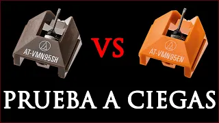 Prueba a ciegas: VMN95EN vs VMN95SH - Audio Technica - Aguja Shibata y elíptica - Comparación