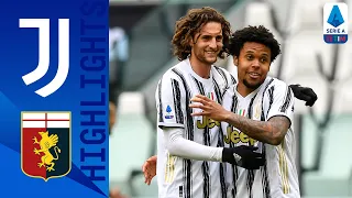 Juventus 3-1 Genoa | Kulusevski, Morata and McKennie All Score in Juve Win! | Serie A TIM