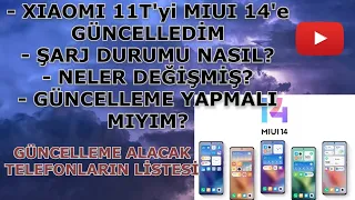 MIUI 14 YÜKLEDİM | MEMNUN KALDIM MI? | MİUİ 14 YÜKLEMELİ MİYİZ? | HANGİ TELEFONLARA YÜKLENECEK?