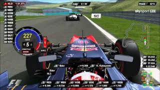 rFactor F1 2011 Hungria Onboard RACE DRS KERS Driver Virtual Eder Belone