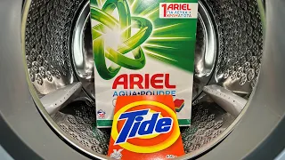 Experiment - Tide vs Ariel - in a Washing Machine