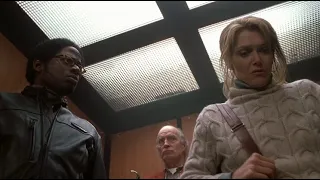 Final Destination 2  (2003) - Beware of hook! Elevator hooks Nora instead of taking to a destination