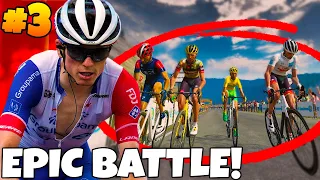 EPIC MOUNTAIN BATTLE!!! - Can A French Super Team Win The Tour de France? #3