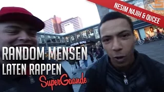 Random mensen laten rappen - SUPERGAANDE INTERVIEW