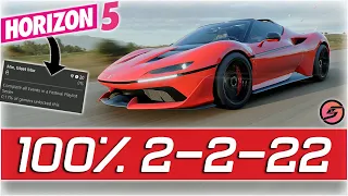 Forza Horizon 5 MIN, MEET MAX Achievement Unlock FH5 Festival Playlist 100% Completion