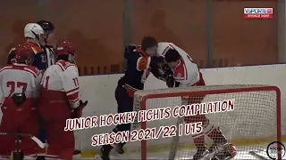 U15 Hockey Fights Compilation | OMC 2021/22 | 2007 y.b. | AAA/AA/A