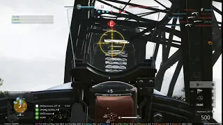 Battlefield V: Flying through the bridge from G flag on twisted steel