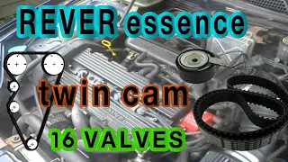 courroie de distribution rover essence injection twin cam 16 valves [ replace timing belt]