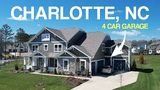 SOLD - 4 car garage dream home tour | Huntersville, NC