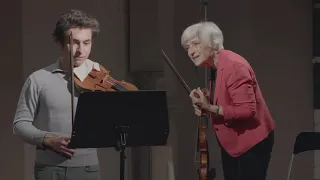 VIOLIN masterclass by Miriam FRIED | Beethoven, Violin Sonata No.4 in A Minor, Op.23