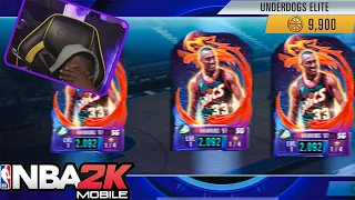 BOI AIN'T NO WAYYY😂 NBA 2K Mobile Underdogs  Dark Matter Pack Opening!