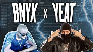 HOW TO MAKE BNYX X YEAT TYPE BEATS (FL STUDIO TUTORIAL)!