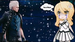 Genshin Impact react to Aether as Vergil (MY AU) (NO SHIP)