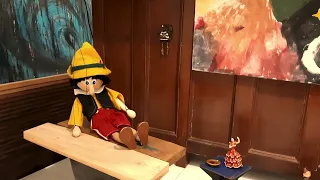 The story of Pinocchio. Marionette Version.