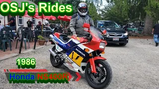 1986 Honda NS400r ride and review.
