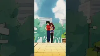 Ranma y Ukyo en el parque